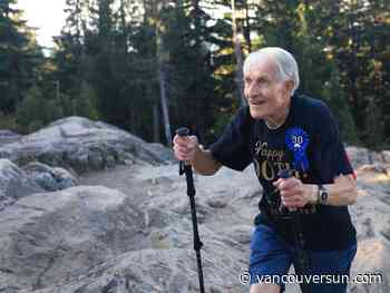 North Shore hiker turns 90 on the Grouse Grind, gets kudos from the Sedins