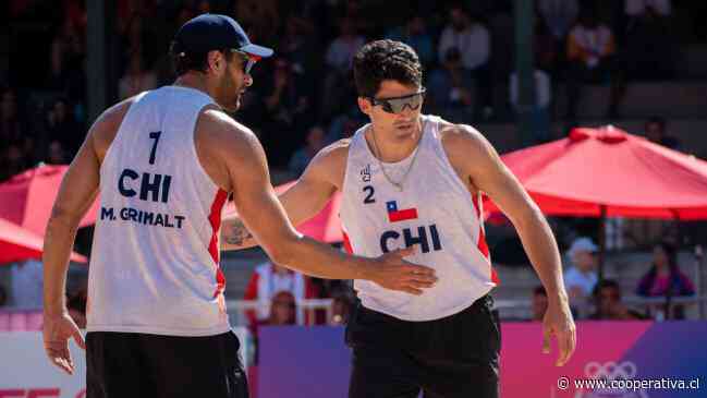 Los primos Grimalt ganaron bronce para el Team Chile en los Juegos Sudamericanos