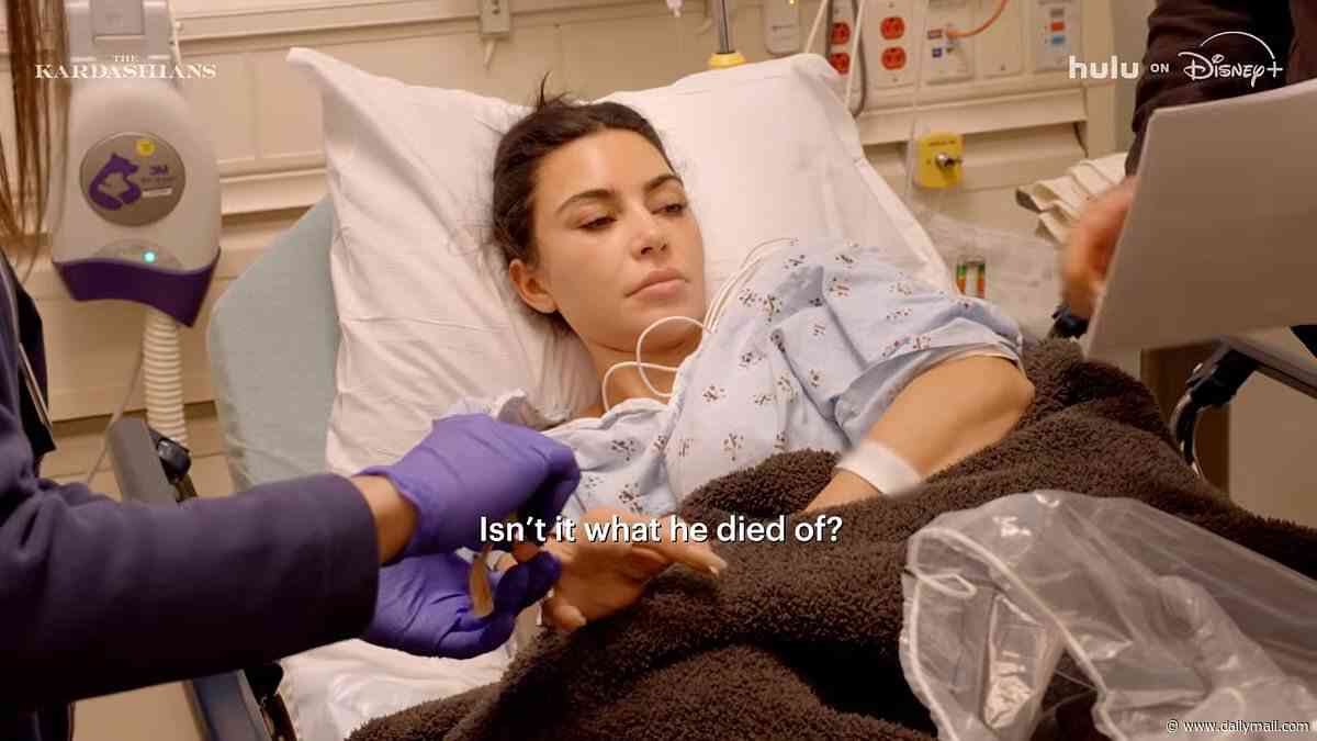Kim Kardashian hospitalized for condition linked to disease that killed her father Robert at age 59