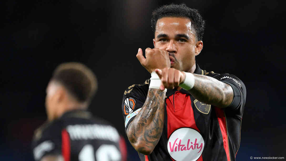 Justin Kluivert (27) schrijft geschiedenis met eerste Europese goal ooit voor Bournemouth