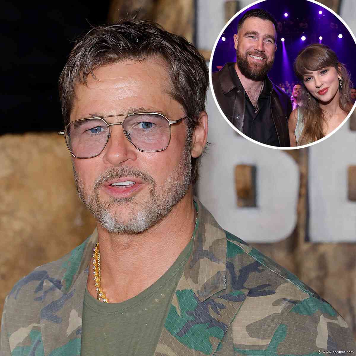 Brad Pitt Reveals Mishap From Taylor Swift & Travis Kelce's Wedding
