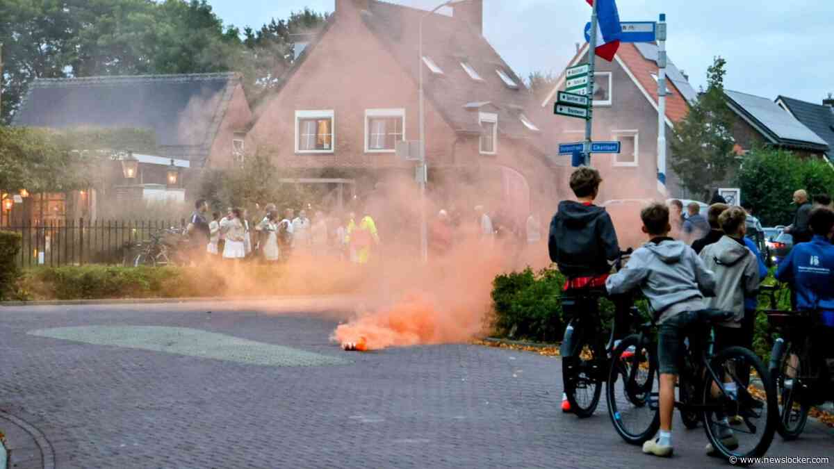 ME ingezet bij demonstratie tegen azc in Opheusden
