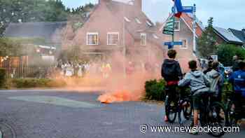 ME ingezet bij demonstratie tegen azc in Opheusden