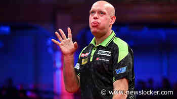 Titelverdediger Michael van Gerwen in AFAS Live op pijnlijke wijze direct uitgeschakeld bij World Series of Darts Finals