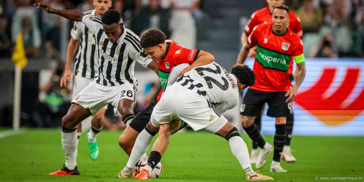 NEC compleet overklast door Juventus en gaat hard onderuit in Europa League