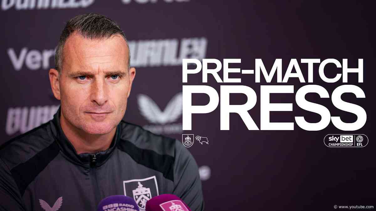 Nicky Hayen's Derby County Press Conference | PRESS | Burnley v Derby County