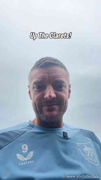 (1) new message from Jamie Vardy 🤝 #BurnleyFC #Football #efl