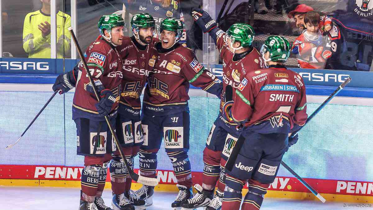 Berlin siegt zum Auftakt: Eisbären beim DEL-Start erst lockerleicht, dann im Bibbermodus