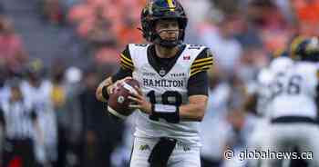 Frost gets the start for Ticats versus Alouettes