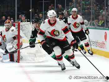 'I can get to 30': Ottawa Senators' Shane Pinto determined to boost his scoring total