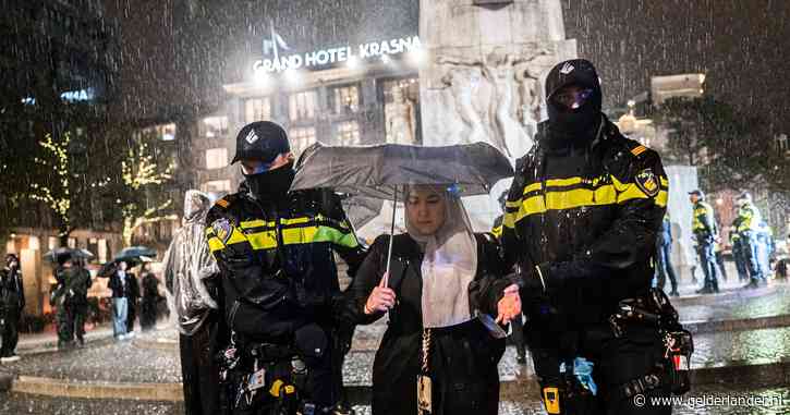 Bijna zestig aanhoudingen rond tegendemonstratie van Israël-manifestatie op de Dam