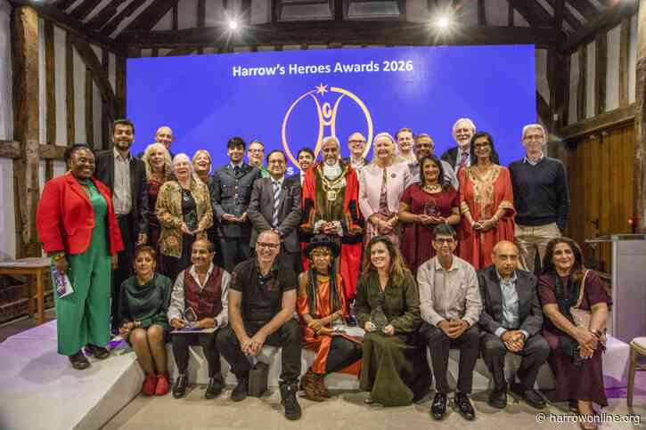 Harrow’s Heroes 2026 winners revealed at Headstone Manor ceremony