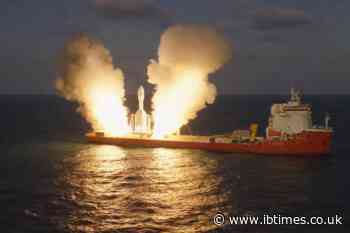 China's Floating Rocket Launchpad Sends Nine Satellites Soaring 800KM Into Space in Historic First