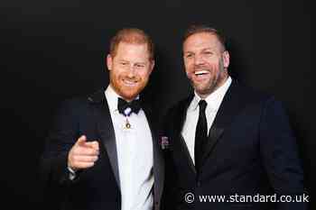 Harry gives speech at first public appearance since return to UK