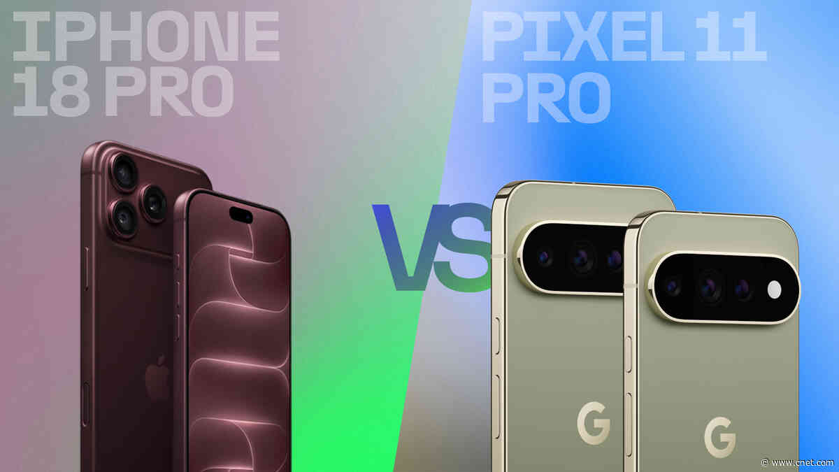 iPhone 18 Pro vs. Pixel 11 Pro: The New Apple and Google Pro Phones Are Quite Different