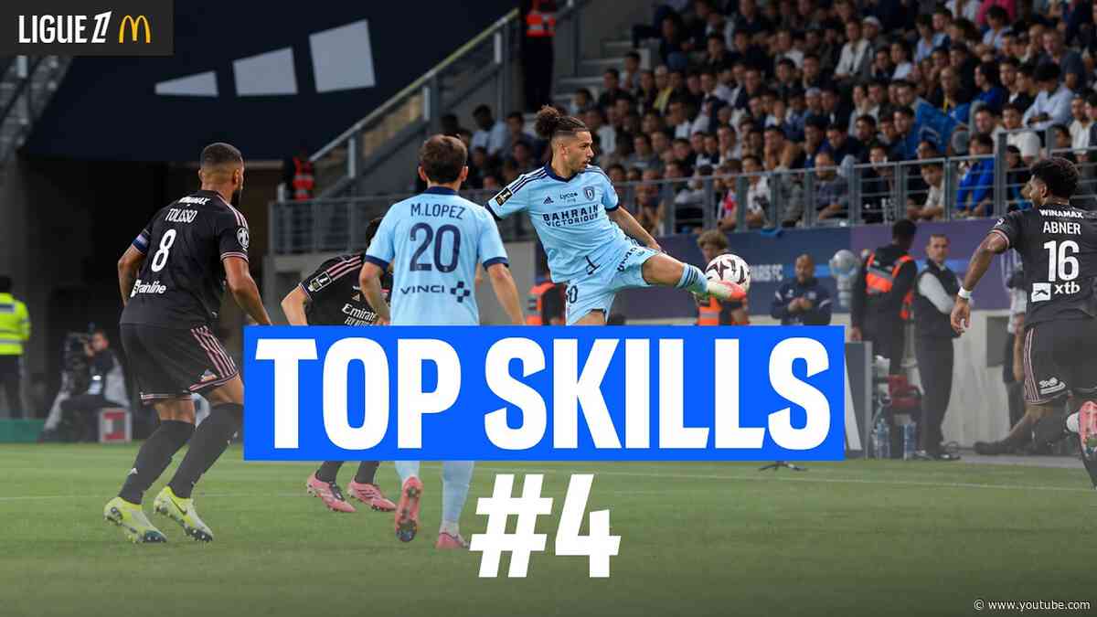 Le GESTE SOMPTUEUX d'Ilan Kebbal | Top Skills 4e journée - Ligue 1 McDonald's 26/27