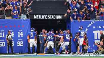 Record $595 million bet with New York sportsbooks in NFL Week 1