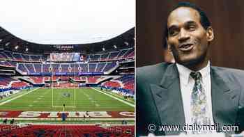 Furious Buffalo Bills fans protest decision to remove OJ Simpson from 'Wall of Fame' at new $2.2bn stadium