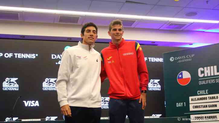 Cristian Garin y la serie contra España: Estoy seguro que vamos a competir de igual a igual