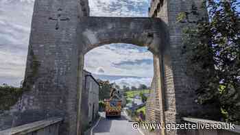 North Yorkshire bridge hit by lorry could reopen next month