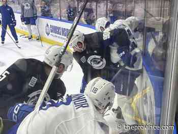 Canucks: Manny Malhotra practices are LOUD