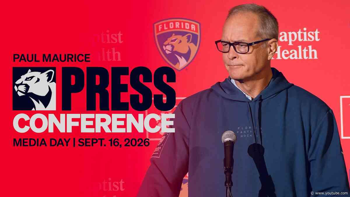 Paul Maurice Media Day Press Conference | 9.16.26