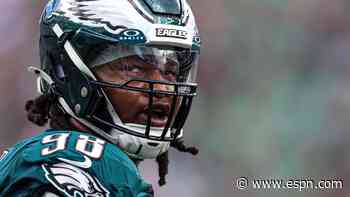 Eagles DT Carter to wear cast on injured wrist: 'Can't let it affect me'