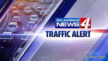 Westbound lanes of Turner Turnpike, East of I-35, at a standstill due to crash