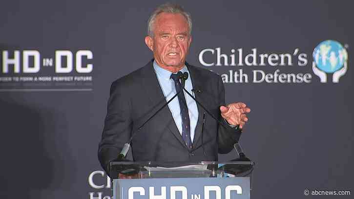 RFK Jr. tells vaccine-skeptic group they have a 'friend at the White House'
