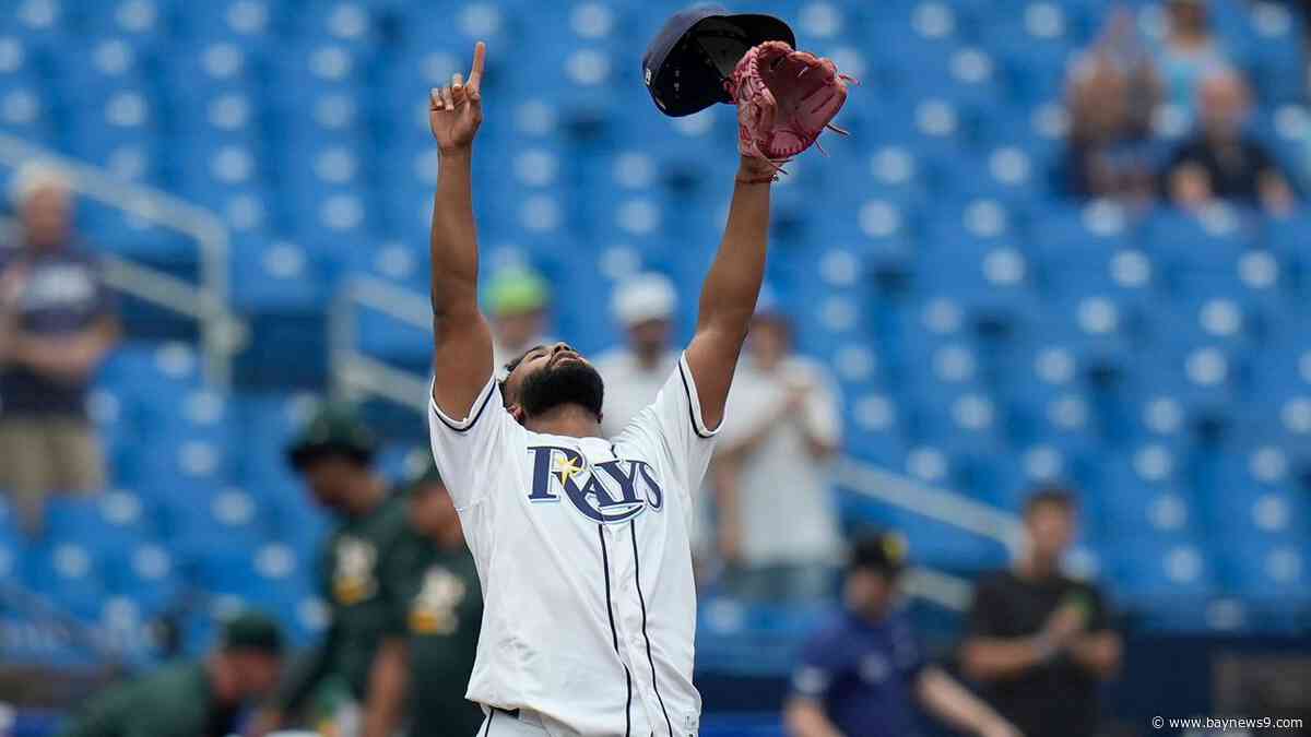 Rays win 6th straight, move closer to AL East title