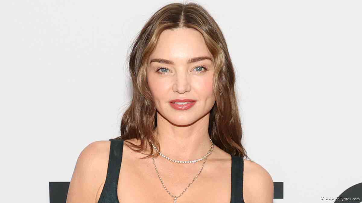 Miranda Kerr stuns in a $13K designer outfit at SPECS launch in Beverly Hills