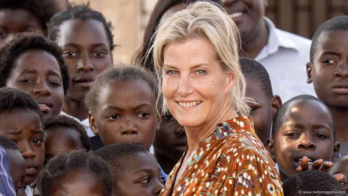 Duchess Sophie wakes to find a hippo outside her tent in extraordinary night-time encounter