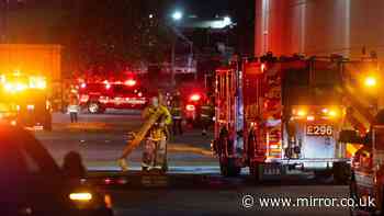 Driver who slammed into LA bus before news helicopter crash 'to face murder charges'