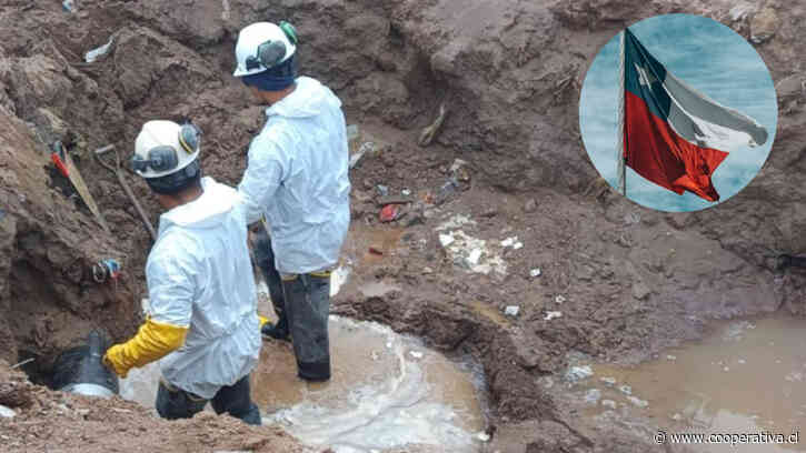 Río de caca emporcó la inauguración de las fondas en Alto Hospicio