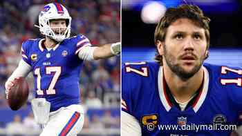 Josh Allen's 'psycho behavior' with controversial stimulant spotted on Bills sideline before dominating Lions