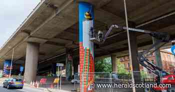 Glasgow's Batman makeover is gone as artists return to repaint hidden murals