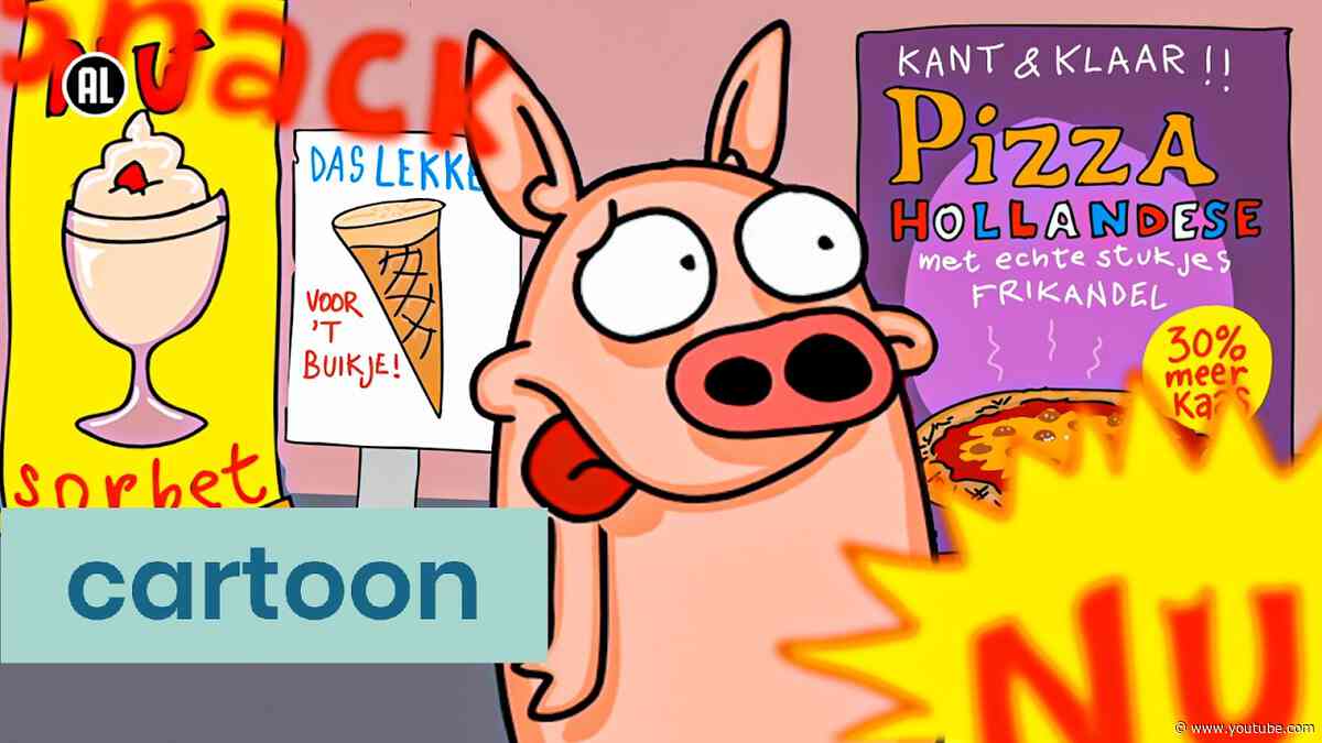 "Donderdag kroketten dag!!" | Varkentje Rund