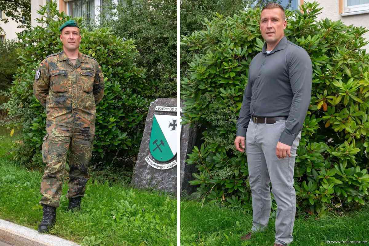 Kommandeur der Marienberger Jäger verlässt Kaserne: „Das ist meine militärische Heimat“