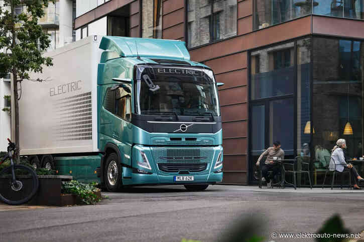 Volvo startet Serienproduktion von E-Lkw mit bis zu 700 km Reichweite