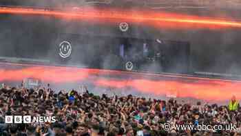 Eight arrests after youths cross railway line to enter music festival