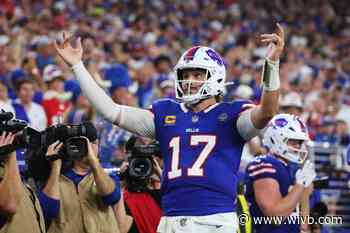 Josh Allen opens the Bills' new stadium with a 5-TD outing in a 41-31 win over the Lions