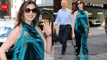 Pregnant Anne Hathaway is eating up the red carpet before taking a break