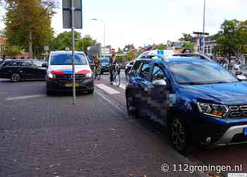 Lesauto en fietser komen in botsing