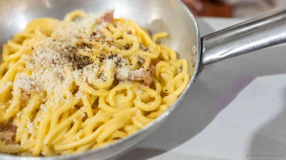 Easy carbonara recipe will be rich and creamy if you add 1 ingredient to the pasta dish