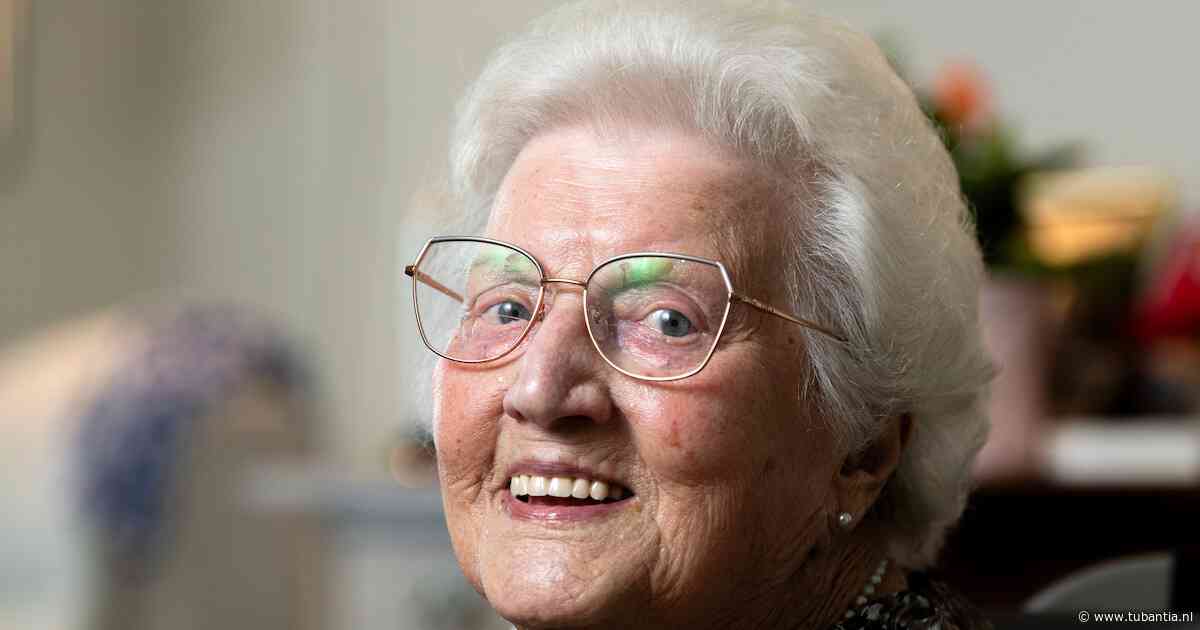 Tine, echtgenote van de succesvolle slager, is 100 jaar: ‘Het leven is mooi’