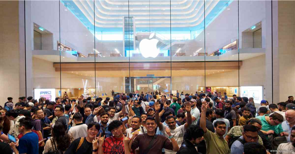 The latest iPhone, Apple Watch, and AirPods lineups arrive in stores worldwide