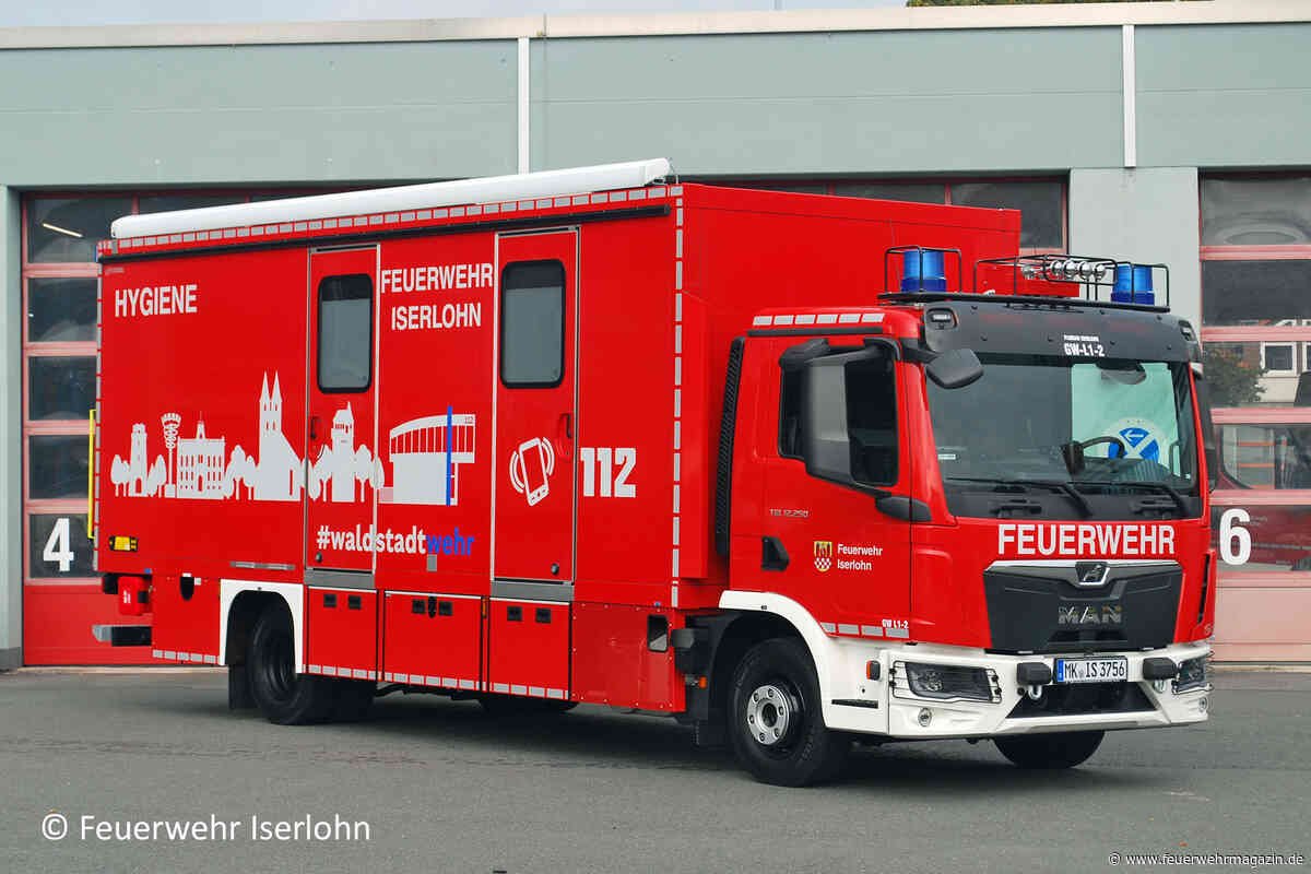 Neuer Gerätewagen für die Feuerwehr Iserlohn