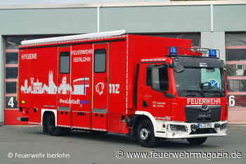 Neuer Gerätewagen für die Feuerwehr Iserlohn