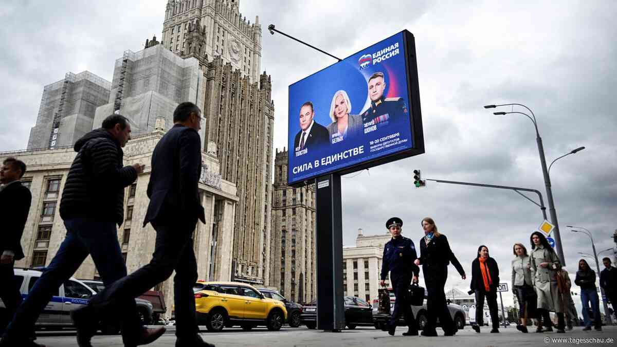 Duma-Wahl in Russland: Alles unter Kontrolle - und doch ein Stresstest?