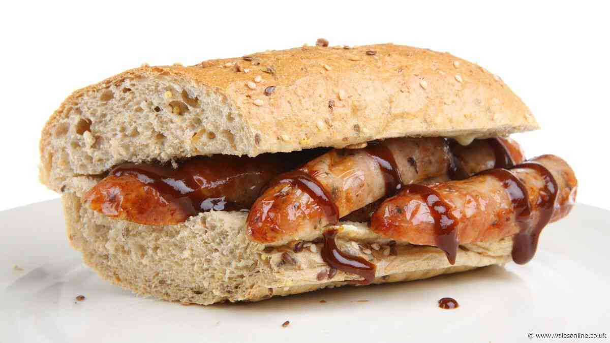 Sausages will turn out crispier and fill sandwich better with 1 cooking method